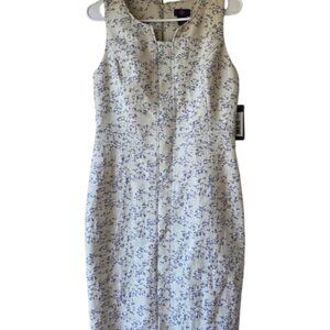 NYDJ Dress Size 8 Sleeveless Sheath NWT Lift Tuck Technology Shape Wear